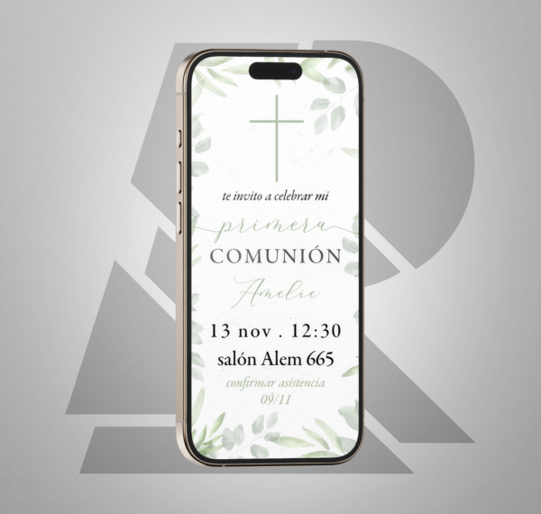Invitación a "Mi Comunión"